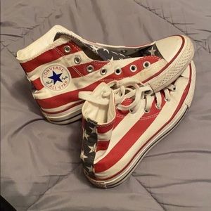 American Flag Converse